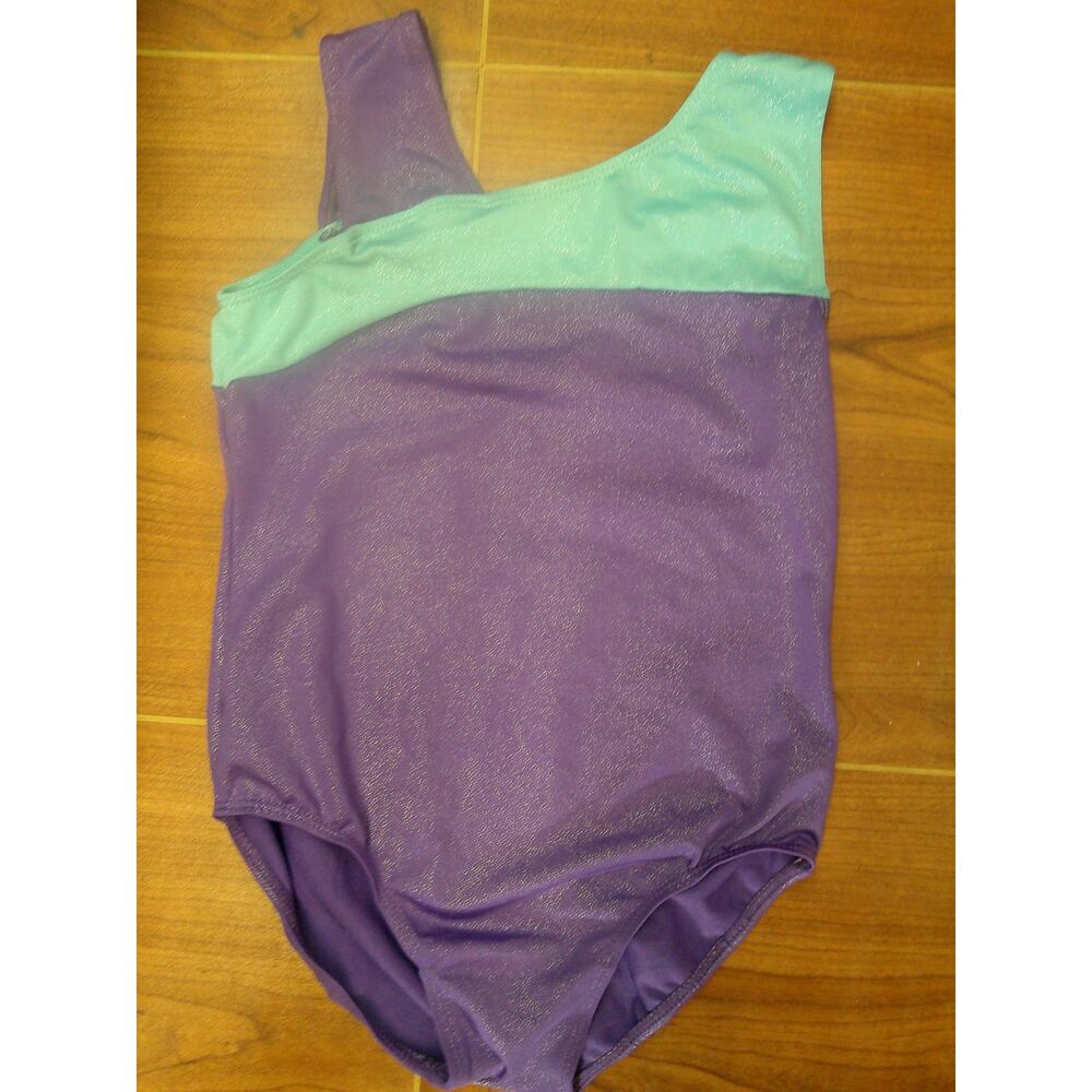 Dance Gymnastics Leotard Medium Child Elsa Frozen Biketard Acro Jazz
